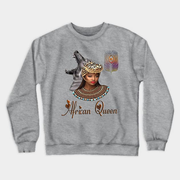 Queen Crewneck Sweatshirt by Megoo Store